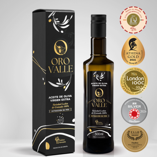 AOVE 100% LECHIN OROVALLE -Cristal 500ml